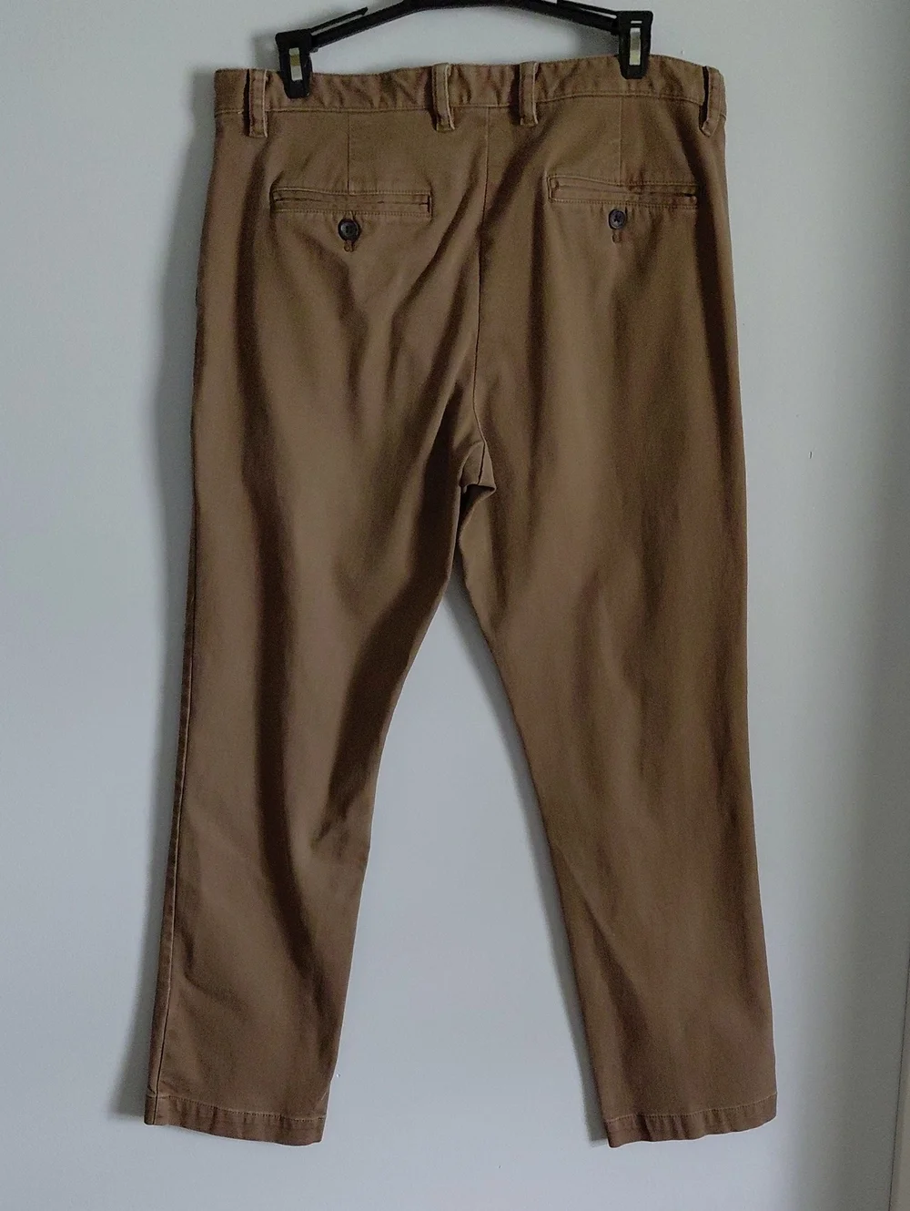 ​Banana Republic Aiden Chino Pants Brown Classic Straight Fit 33 X 30